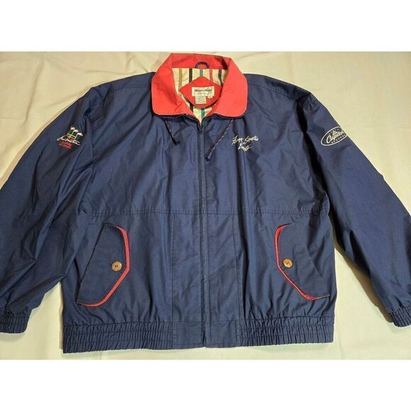 VINTAGE WINNER MATE MENS SIZE XL CAPITAL RECORDS FRANK SINATRA DUETS JACKET GOLF - Picture 1 of 10
